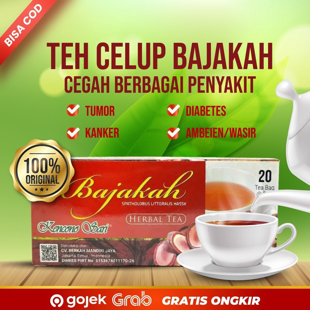 

KENCONO SARI - Teh Celup Akar Bajakah Isi 20 Bags