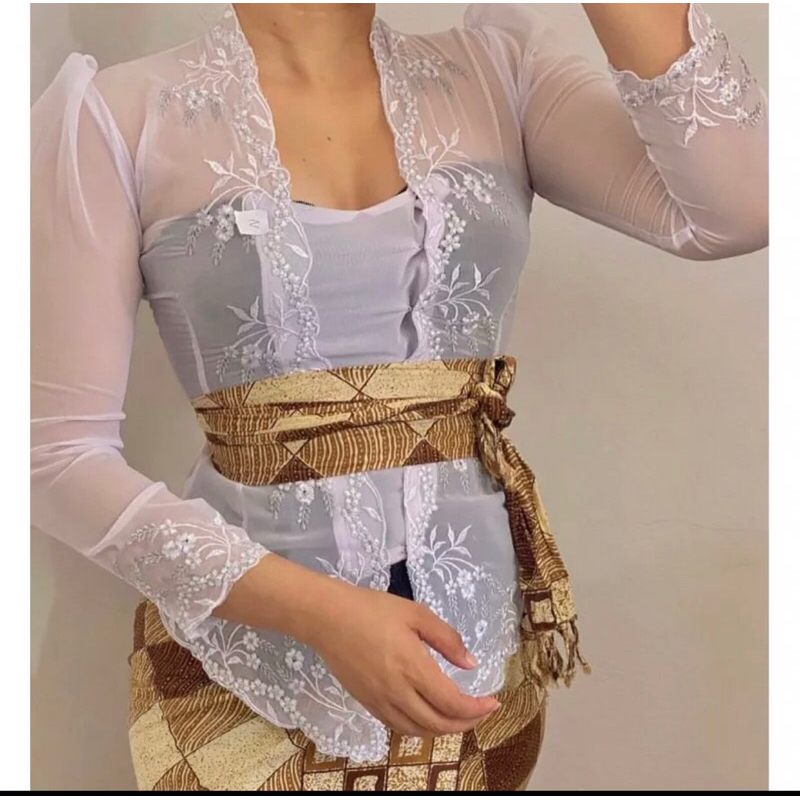 [COD] kebaya bordir bali /kebaya jadi// kebaya bordir terbaru// kebaya bordir murah// kebaya adat ba