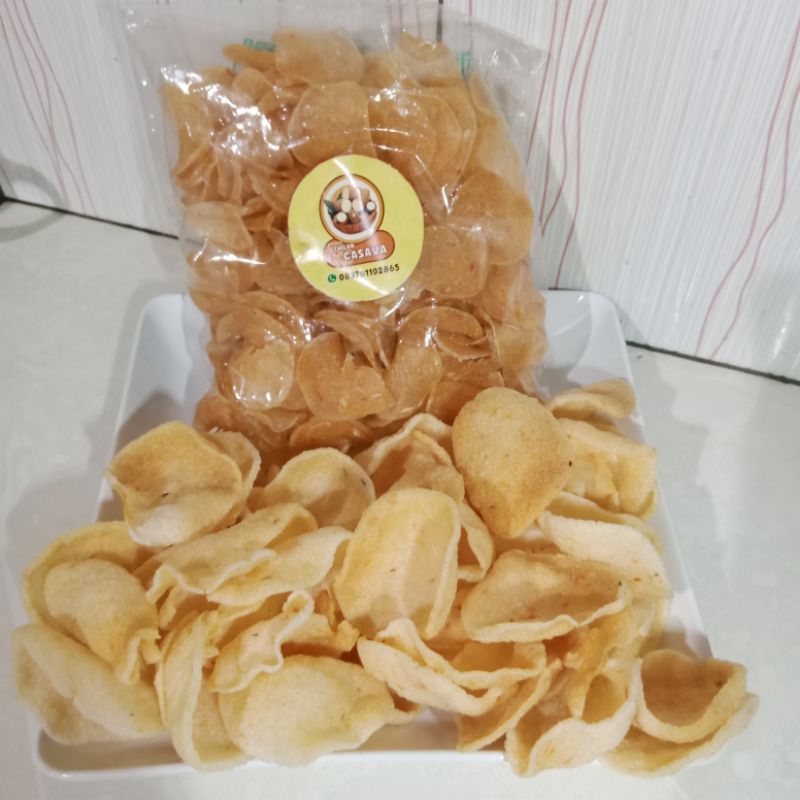 

krupuk singkong pedas 500gr