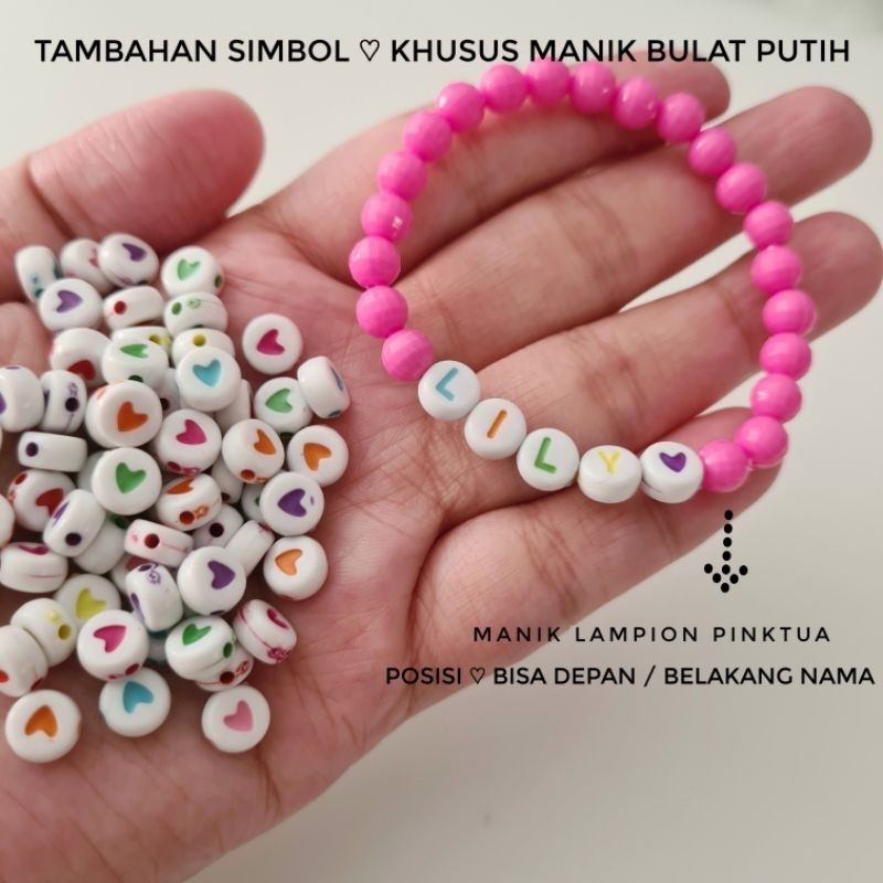 Gelang Nama Anak Custom