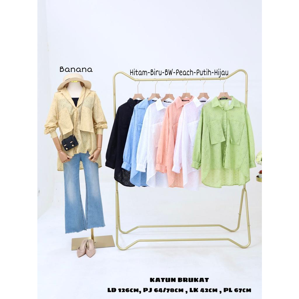 Kemeja Ailen Oversize - 2301.02.030