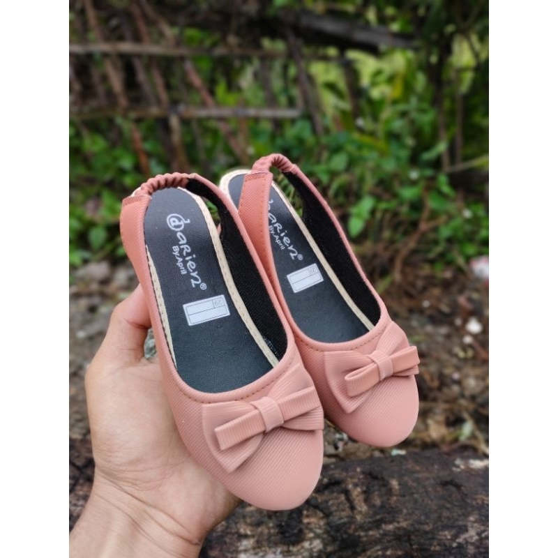 khainuna sepatu flats anak bapau pita Kun size 22-25