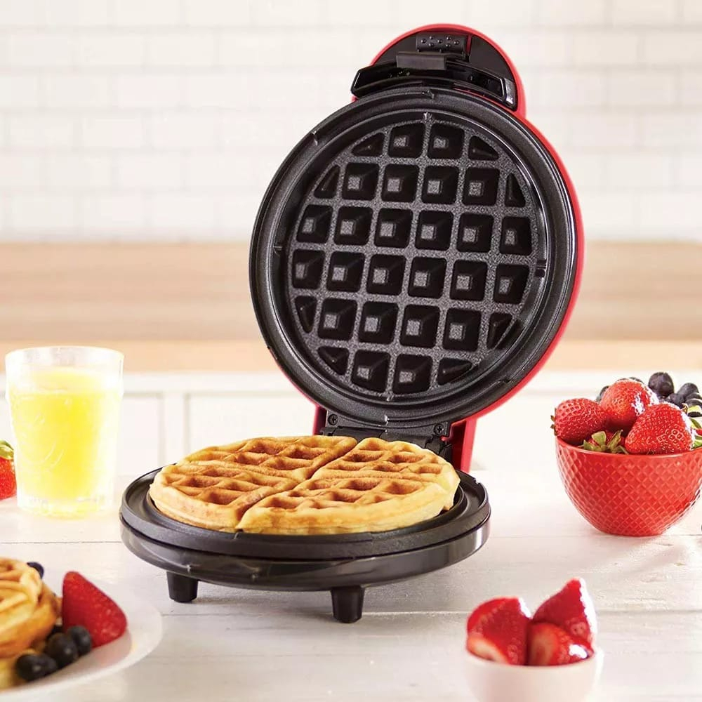 Mesin Pembuat Pencetak Waffle Bulat / Mini Waffle Maker Electric