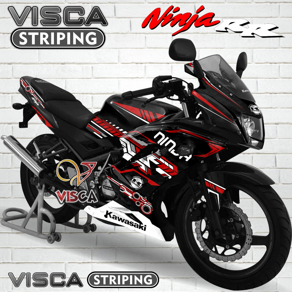 Decal Ninja RR 150 Full Body - Stiker Ninja RR 150 Full Body - Dekal Ninja RR 150 Full Body - Stripi