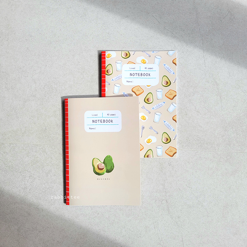 

Notes A5 Notebook Buku Tulis Avocado