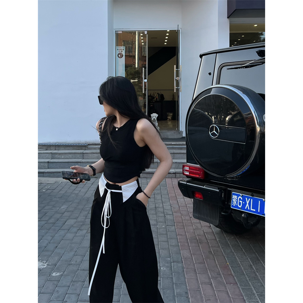 celana wanita kekinian kulot highwaist korean style celana hitam panjang wanita premium import celana pants