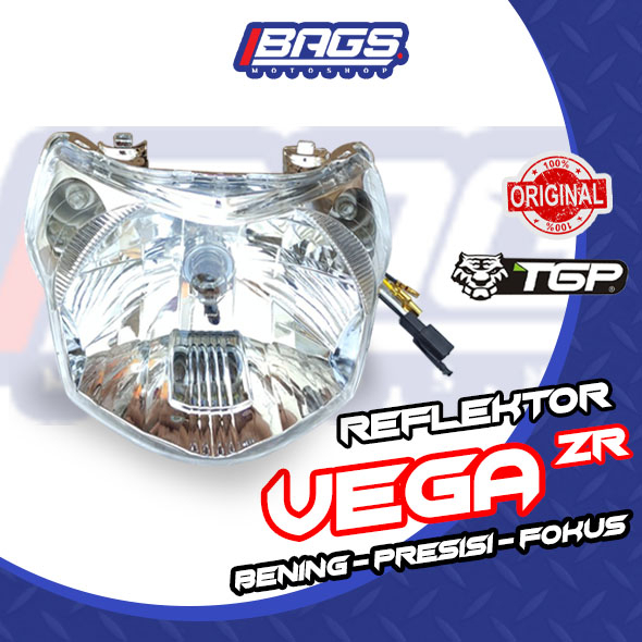 reflektor lampu depan Yamaha Vega ZR NARITA