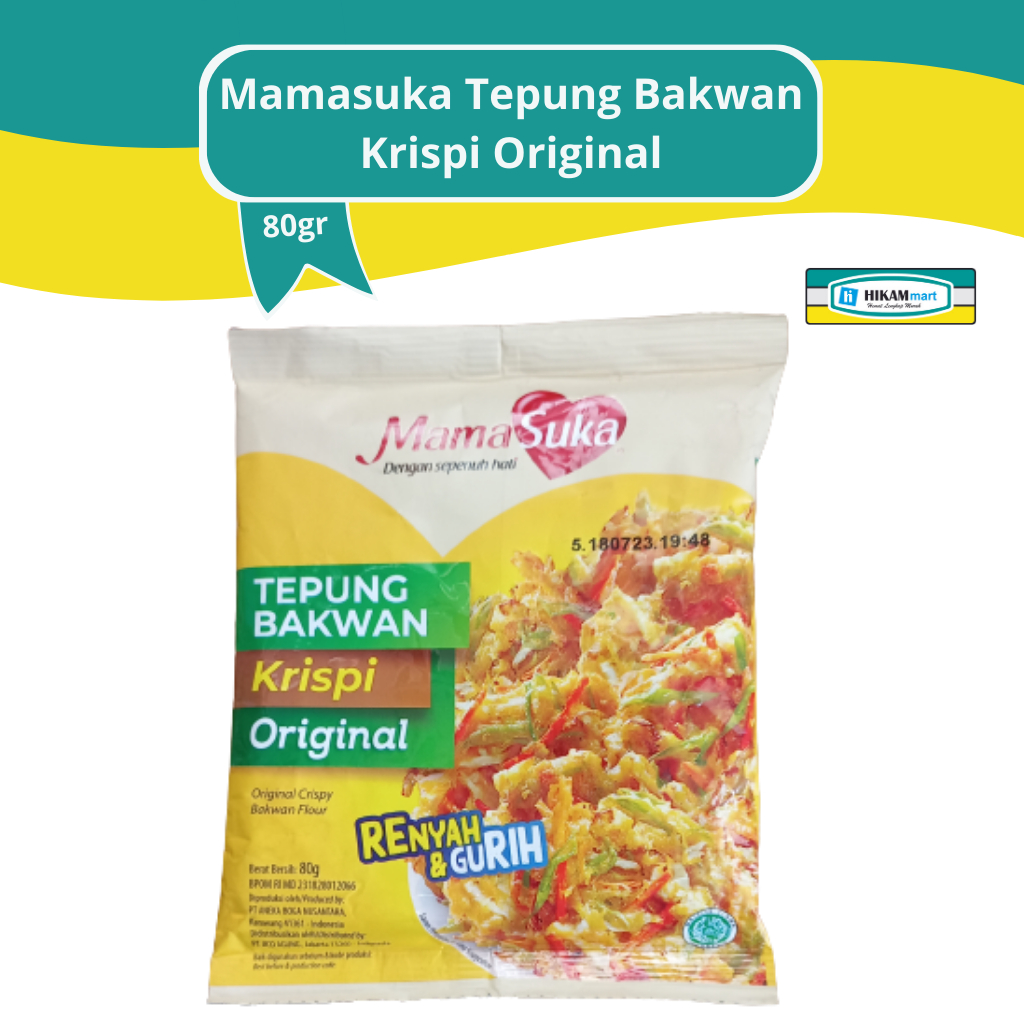 

Mamasuka Tepung Bakwan Krispi Original 80gr Termurah, Terlaris