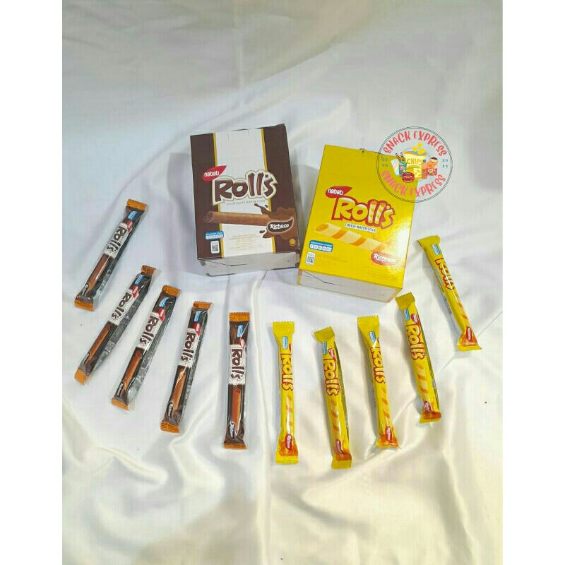 

Nabati Rolls Box ( 1 Box isi 20 pcs @6gram )