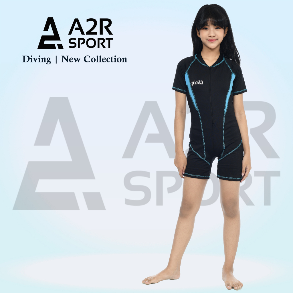 A2R Sport - Diving pendek SD Baju Renang Anak laki-laki dan perempuan