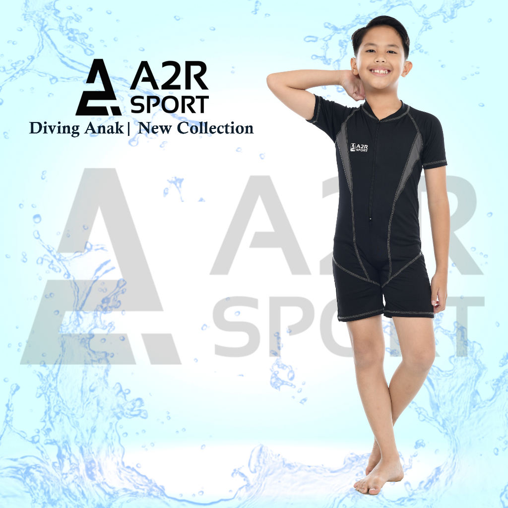 A2R Sport - Diving pendek SD Baju Renang Anak laki-laki dan perempuan