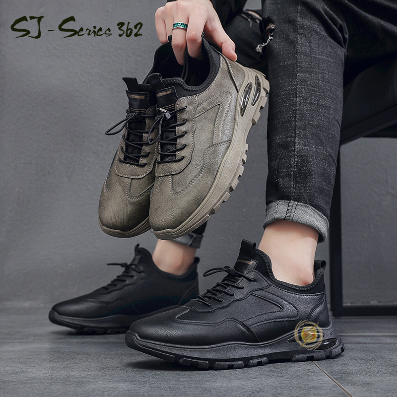 [JWALK] Sepatu Sneakers Casual Trendy Pria Buat Acara Kuliah atau Nongkrong Kualitas Import Premium - 362