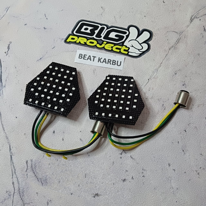 LAMPU BELAKANG LAMPU REM RUNNING SEMUA MOTOR / BEAT KARBU / MIO KARBU VARIO LED NEW / VARIO LED OLD 