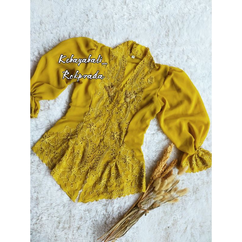 ATASAN KEBAYA BALI BORDIR ENCIM MURAH