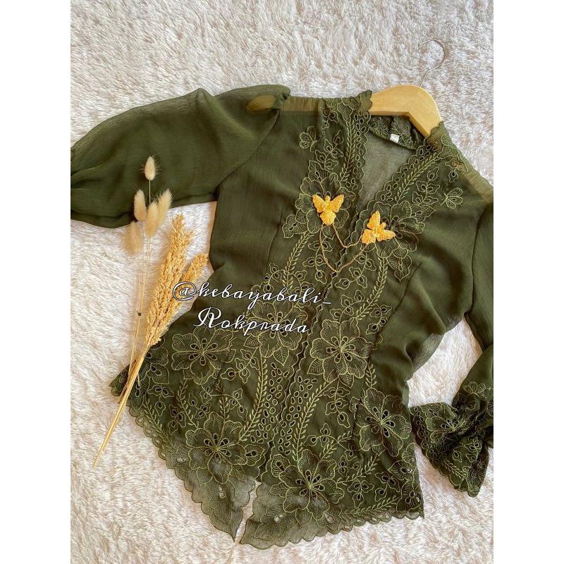 ATASAN KEBAYA BALI BORDIR ENCIM MURAH