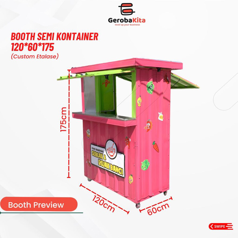 Booth Semi Container (Custom)