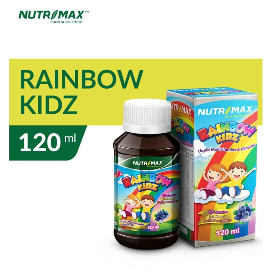 NUTRIMAX RAINBOW KIDZ 120 ML | MULTIVITAMIN ANAK