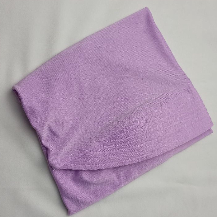 Hijab Bergo sport nutup dada // Hijab sport volly jumbo jersey premium-lilac