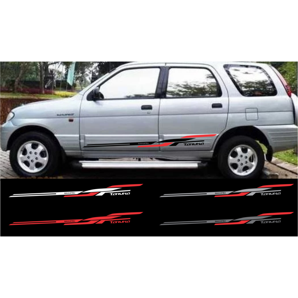 (LADY) New Sticker mobil taruna striping sticker mobil daihatsu taruna