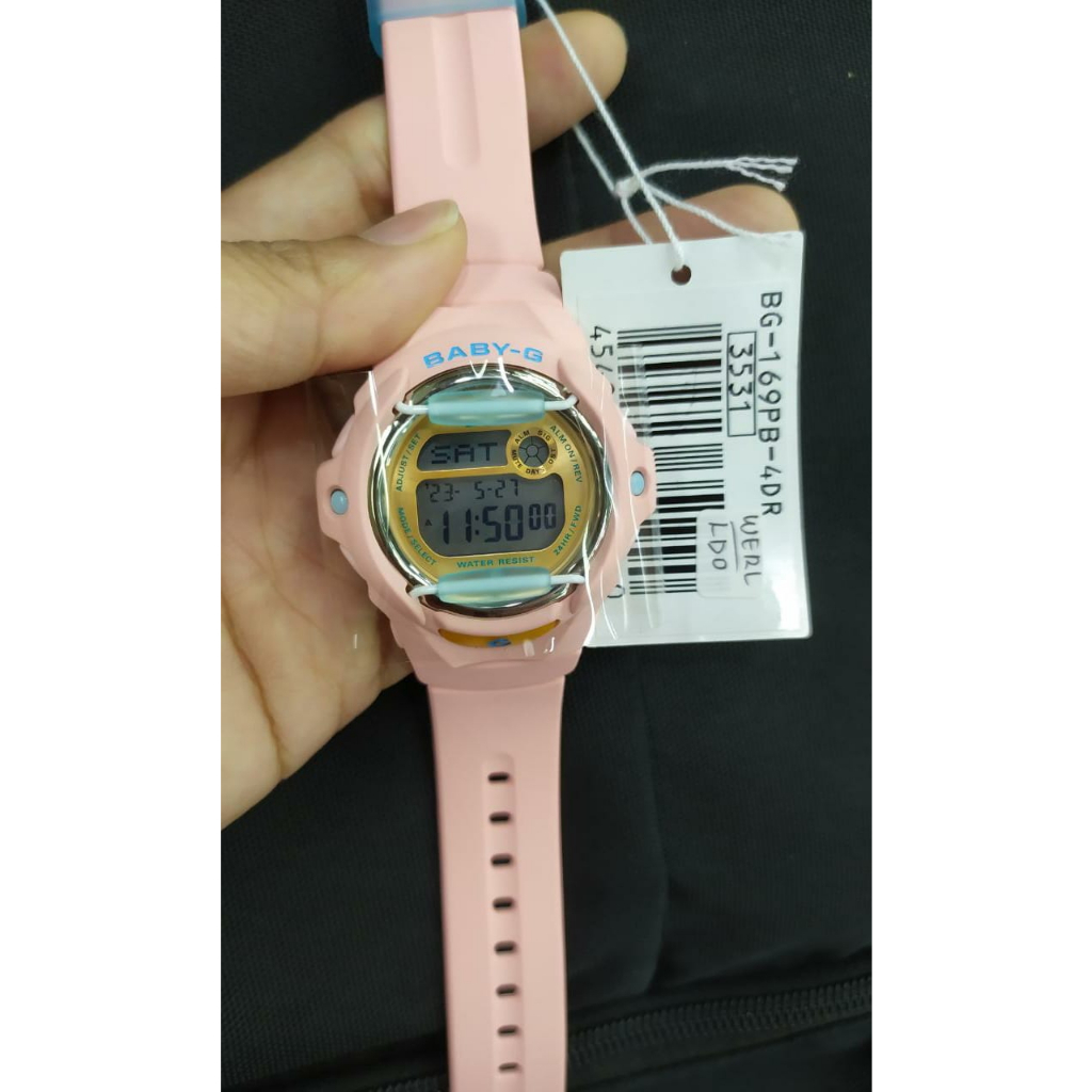 Jam Tangan Wanita Casio BABY-G BG-169PB-4DR Original