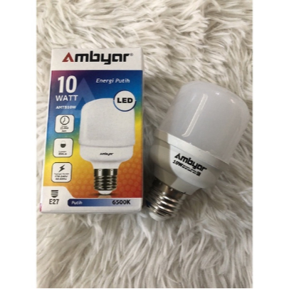 Ready Lampu LED ambyar 10watt lampu ruangan interior murah meriah terang awet SNI