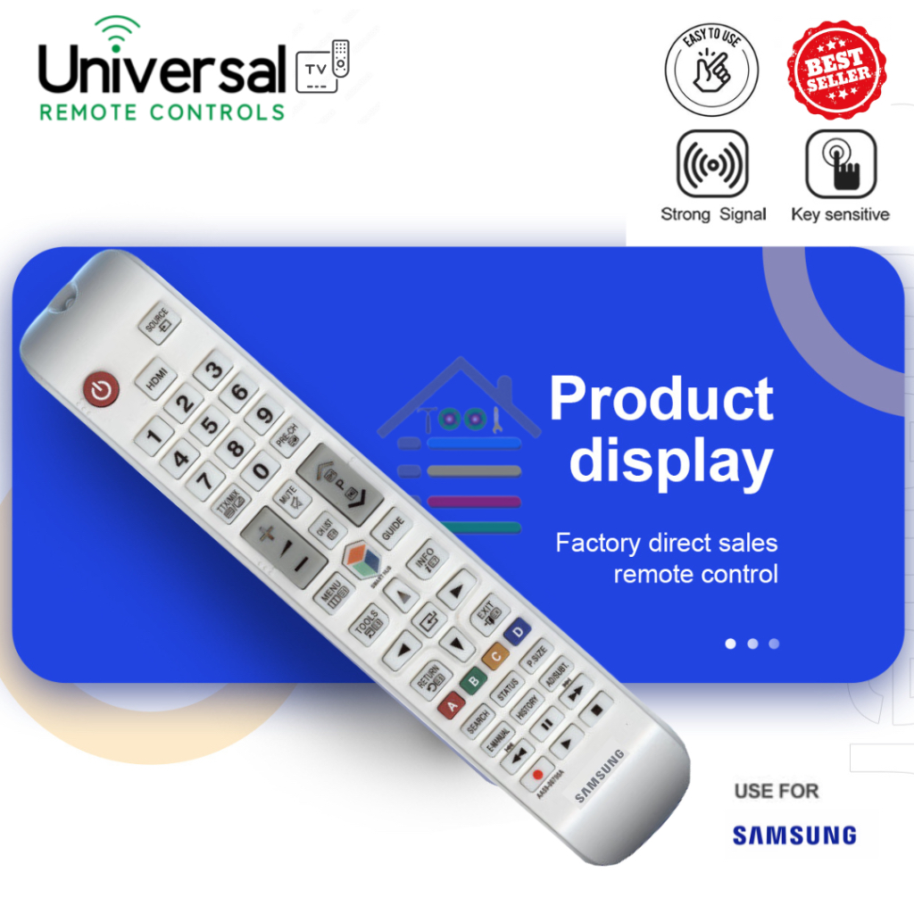 Remote SAMSUNG SMART CYSTAL LED CRISTAL SMART TV AA59-00795A