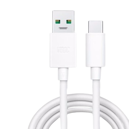 KABEL DATA A9 A5 2020 A74 A54 RENO 6 2 2F 4 4F 5 5F VOOC FAST CHARGING TYPE C USB 5V.4A - UNIVERSAL TYPE C