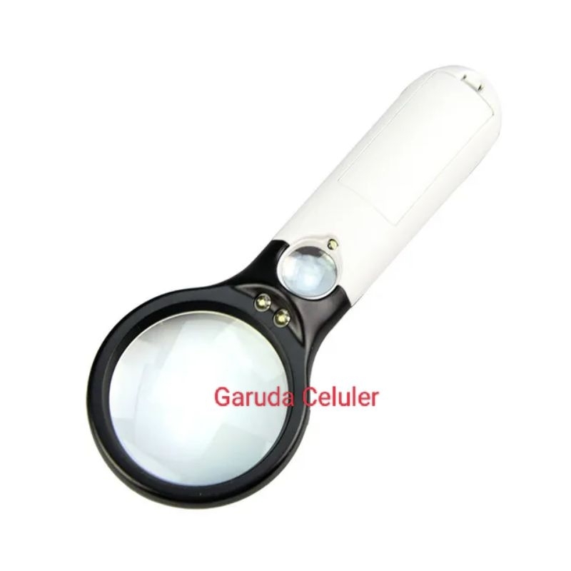 

KACA PEMBESAR 3 LED HAND HELD MAGNIFIER