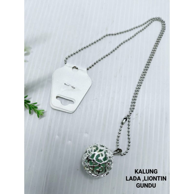 kalung biji lada/Kalung liontin/Kalung motif Gundu harga/pcs