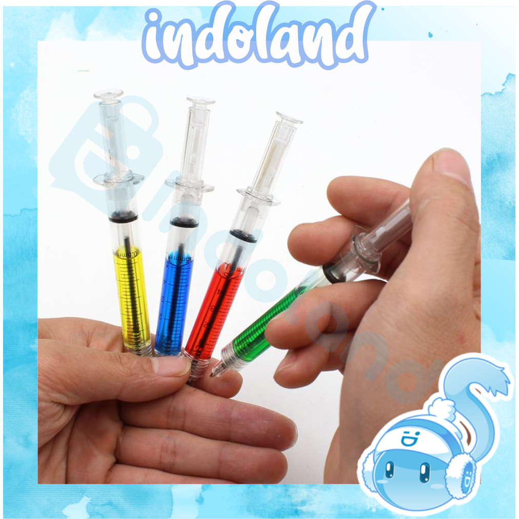 ☀ INDOLAND ☀  SOUVENIR PULPEN SUNTIK / KADO MURAH / HADIAH PERNIKAHAN / SOUVENIR KHITANAN S074