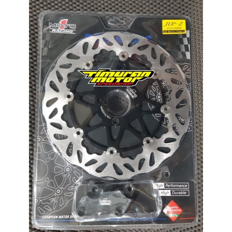 PIRINGAN CAKRAM MOTO 1 YAMAHA 300 MM HITAM JUPITER Z - FIZR