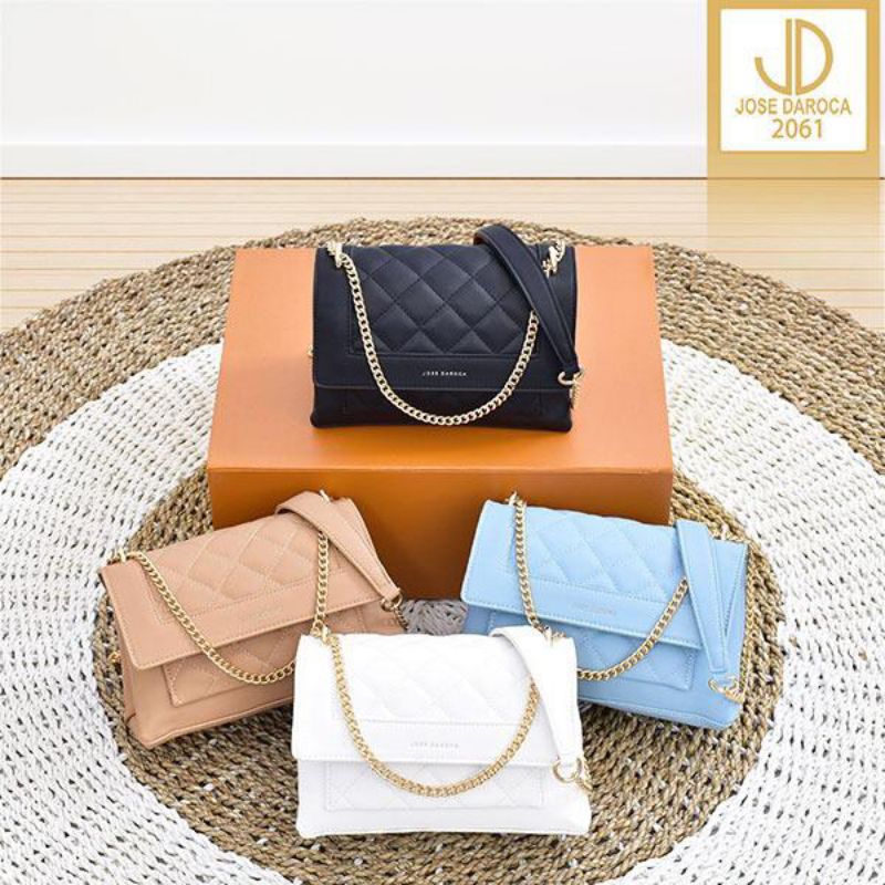 TAS SELEMPANG FLAP BAG ORIGINAL JOSE DAROCA ~2061~ 2 RUANG