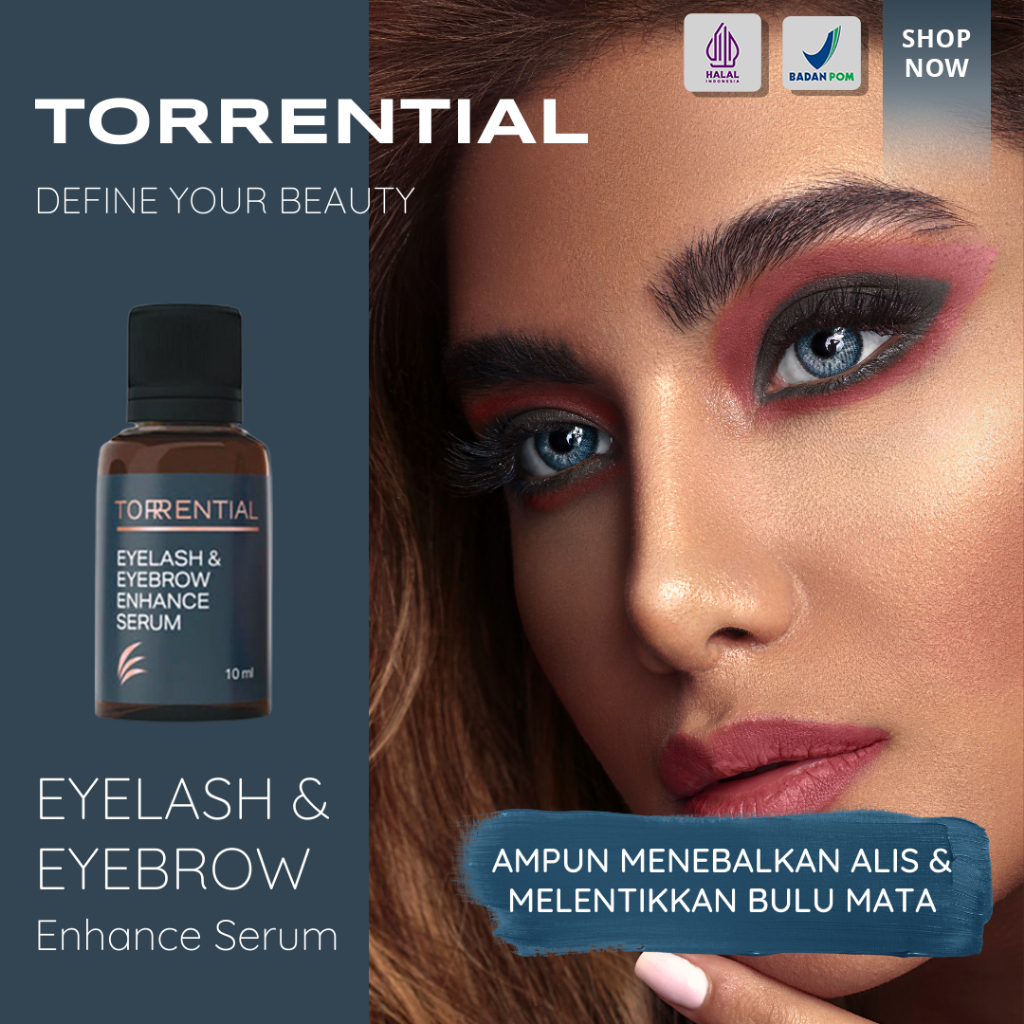 Torrential Eyelash Eyebrow Growth Serum Serum Penumbuh Bulu Mata Dan Alis Terbaik ORIGINAL