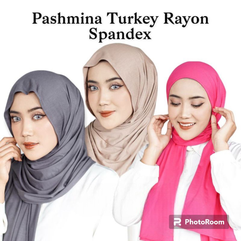 PASHMINA KAOS RAYON PREMIUM || HIJAB PASHMINA KAOS RAYON SUPER || PASHMINA SHAWL TURKY