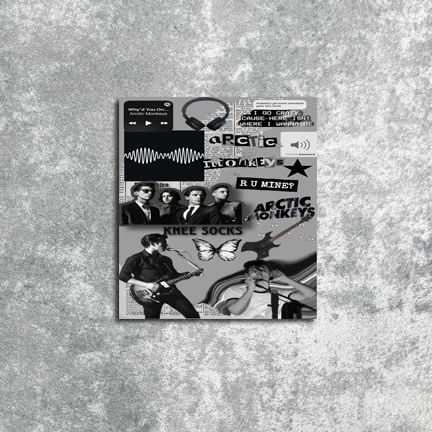 Poster Band Musik Artic Monkeys