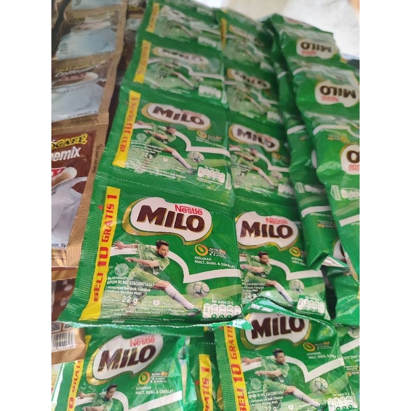 

Milo Active Go sachet (1 renceng isi 11 biji)