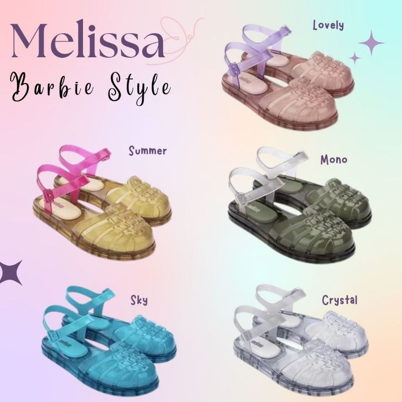 MELISSA POSSESSION AD JELLY SHOES BARBIE GRADASI