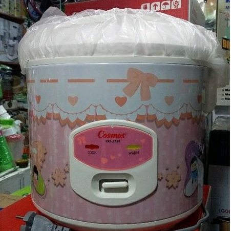 penanak nasi serbaguna muat 2 liter CRJ-3232 cosmos/ magic com 3in1 panci tinggi cosmos kapasitas 2l