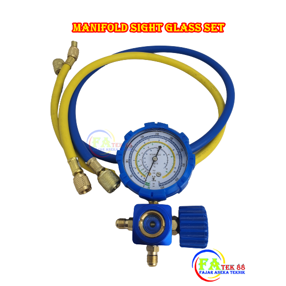 MANIFOLD SINGLE | SINGLE MANIFOLD SIGHT GLASS | MANIFOLD + SELANG | MANIFUL SINGLE | ANALIZER SINGLE