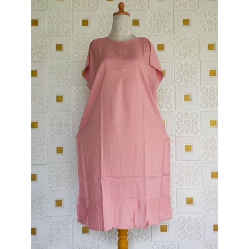 paket 3pcs daster busui ruffle warna bisa pilih(warna tulis di catatan)