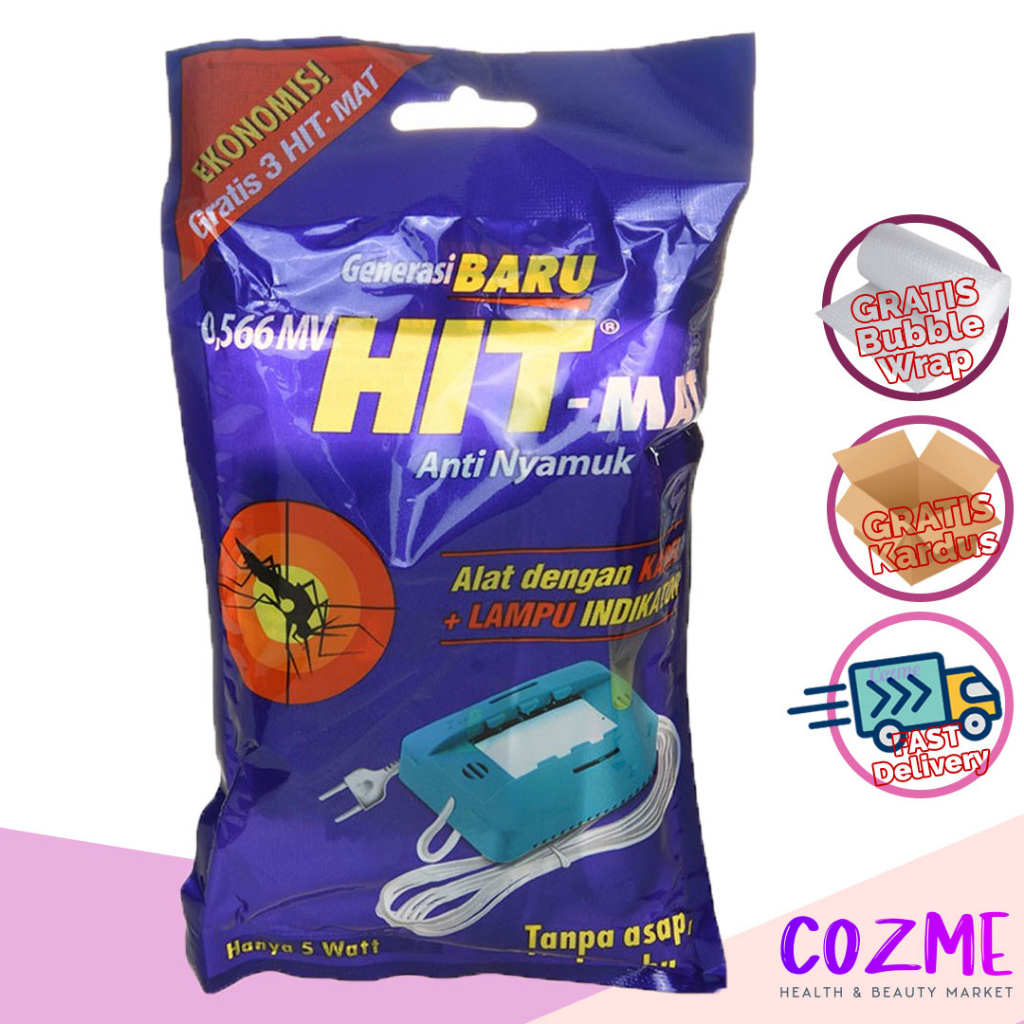 HIT Mat Anti Nyamuk + Lampu Indikator