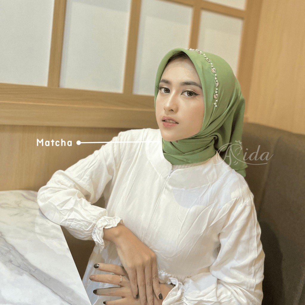 Segiempat Bella Payet Bando Pearly Polycotton Premium