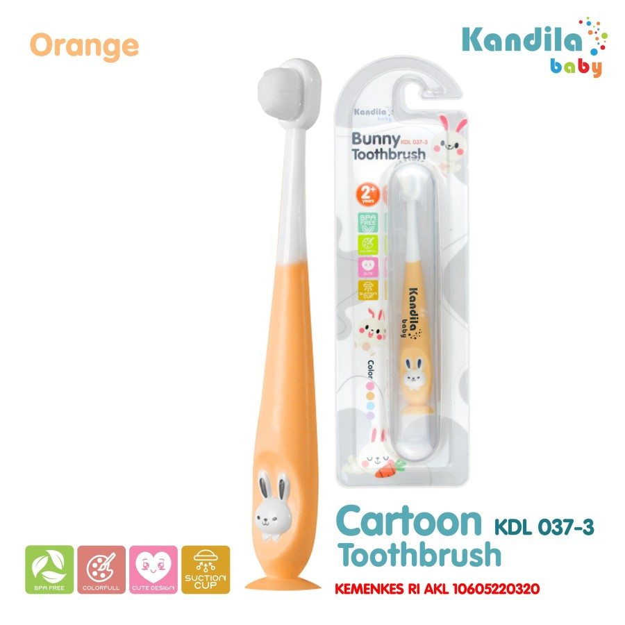 Sikat Gigi Bayi Anak Kandila Baby Bunny Toothbrush / KDL 037-3