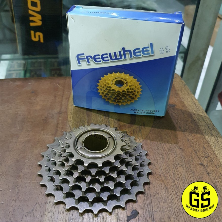 Freewheel Gir Gear Belakang Sepeda 6 Speed Japan Technology MTB Lipat