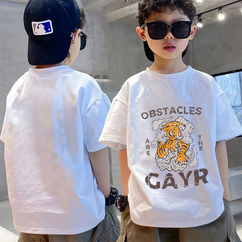 Amspro Kaos Katun24s Anak Kaos Oversize Anak Baju ana Kaos Anak Atasan Anak Obstacles