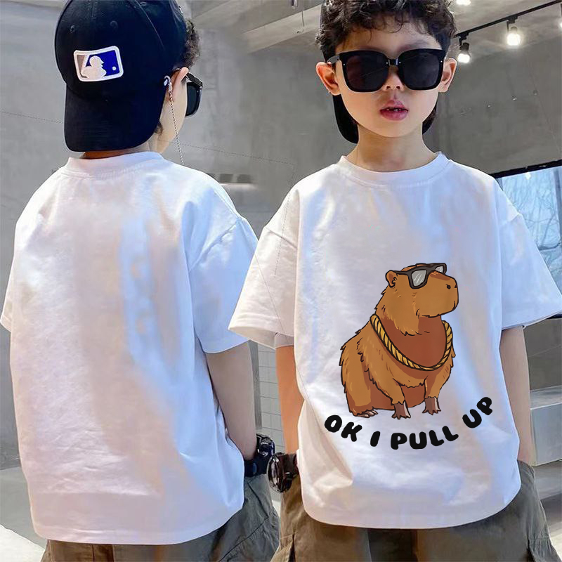 Amspro Kaos Katun24s Anak Kaos Oversize Anak Baju ana Kaos Anak Atasan Anak Pull up