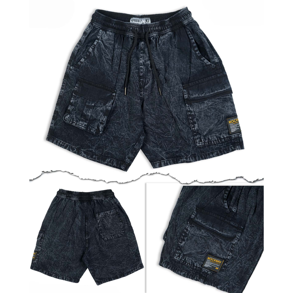 Rckwy X Stlkr Boardshort washing