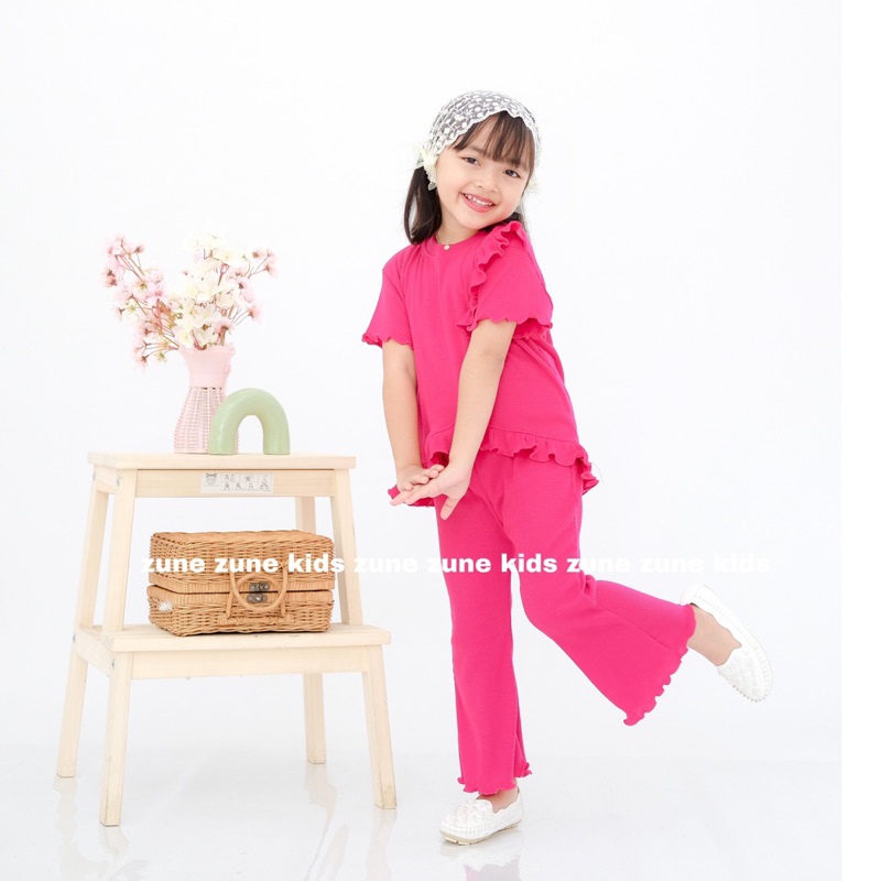 Setelan anak MALIKA knit usia 1-5 tahun