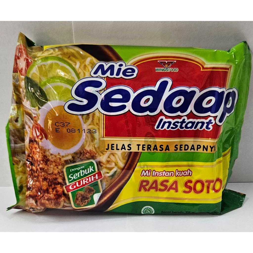 

Sedaap Mi Instan Kuah Soto 75 gram