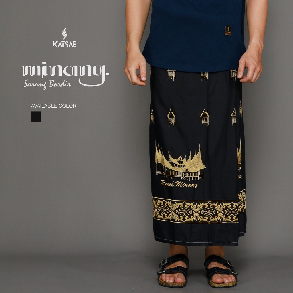 SARUNG PRIA BATIK PREMIUM / SARUNG BATIK WANITA SIAP PAKAI AKSARA JAWA MEGA MENDUNG / SARUNG KEBAT D
